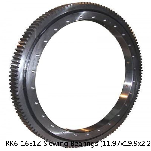 RK6-16E1Z Slewing Bearings (11.97x19.9x2.205inch) With External Gear