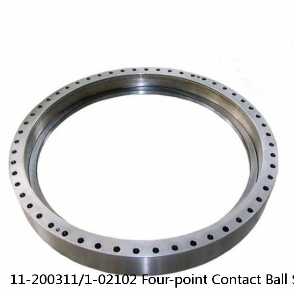 11-200311/1-02102 Four-point Contact Ball Slewing Bearing With External Gear